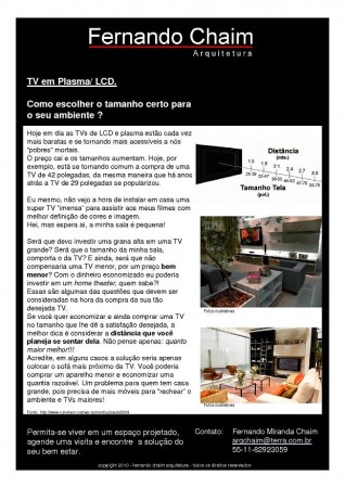 01 - Fernando Chaim Arquitetura - Newsletter